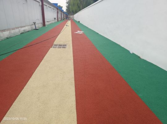 彩色冷拌沥青路面